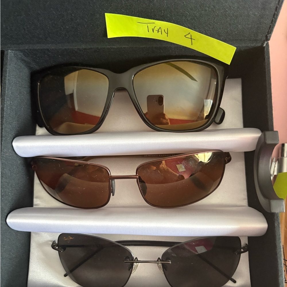 Maui Jim Sunglasses—samples, disco, retire models